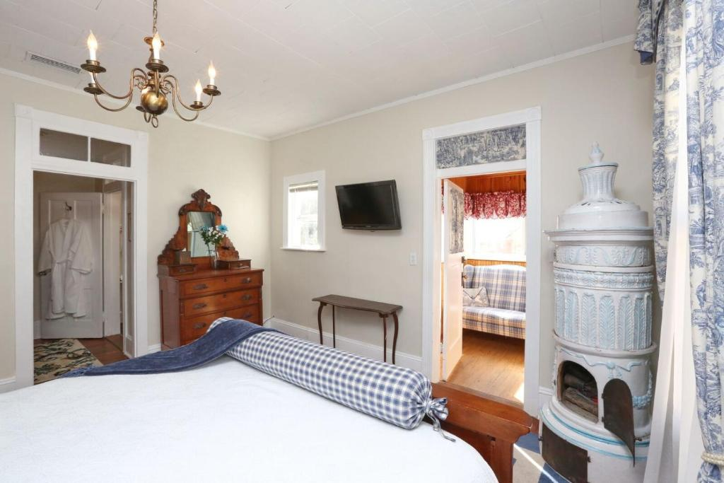 Elegant guest room at Historic Sevilla House Inn